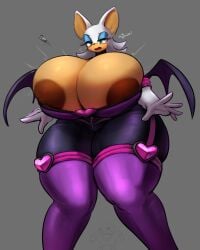 1girls alternate_breast_size anthro areolae bat_ears bat_girl bodysuit breasts bursting_breasts female female_only furry gipehtyboon hi_res hips huge_breasts huge_thighs hyper_breasts large_areolae massive_breasts meme nipple_slip nipples png popped_button rouge_the_bat sega simple_background sonic_(series) sonic_prime sonic_the_hedgehog_(series) tan tanned_skin thick_thighs thighs ugandan_knuckles white_fur wide_hips yboon