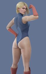 1girls 3d ass athletic athletic_female big_ass blender blonde blonde_hair blue_eyes boots breasts bubble_butt curvy cute dc dc_comics emberstock female female_only fitness gloves injustice_2 kara_danvers kara_zor-el leotard looking_at_viewer looking_back looking_back_at_viewer muscular muscular_female shiny_skin smile solo solo_female supergirl supergirl_(injustice) superman_(series) thick_thighs