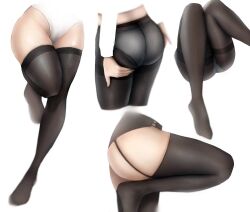 ass disembodied_legs disembodied_limb legs multiple_views original pantyhose reference yuevuo