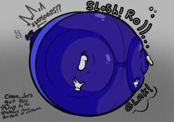 big_ass blueberry_inflation bubble_butt female huge_ass tagme thick_thighs town_of_skeles wide_hips