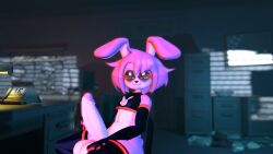 big_penis bonnet_(fnafsl) femboy fnaf genderswap_(ftm) horny naked solo vrchat