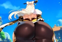 1girls ai_generated ass ass_bigger_than_head ass_focus big_ass big_butt big_thighs close-up clothed clothed_female clothing female female female_focus female_only genshin_impact hi_res huge_ass huge_butt huge_thighs imminent_anal imminent_fellatio imminent_oral imminent_penetration imminent_sex imminent_vaginal large_ass large_butt large_thighs miyuai nai_diffusion ningguang_(genshin_impact) outdoors outside solo solo_female solo_focus stable_diffusion thiccwithaq_(ai_style) thick thick_ass thick_butt thick_hips thick_legs thick_thighs wide_hips