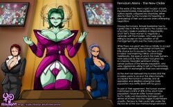 alien alien_girl english_text femdom femdom_aliens(neocorona) femdom_caption neocorona tagme