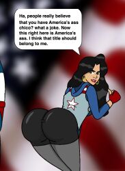 america_chavez big_ass big_butt chiboy622 dark-skinned_female marvel marvel_cinematic_universe marvel_comics skyfall1999