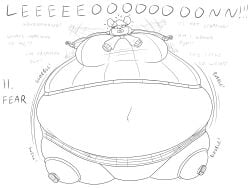 ashley_graham big_breasts blueberry_inflation breasts fat fear female furry huge_breasts inflation lj_caffie moushley resident_evil thick_thighs wide_hips