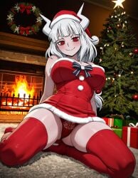 lucifer (helltaker) from christmas
