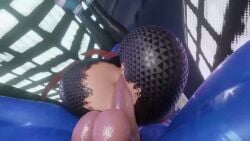 1girl 3d animated big_ass clothing female_grunting female_moaning grunting gwen_stacy male_grunting marvel mexican_male miguel_o'hara moaning penetration penis_in_pussy pussy ripped_clothing sound tagme video voice_acted