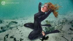asphyxiation drowning ipainturfetish moaning tagme underwater wetsuit