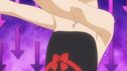 animated armpits dungeon_ni_deai_wo_motomeru_no_wa_machigatteiru_darou_ka female flat_chest loki_(danmachi)