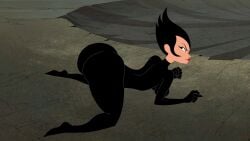 1girls 2022 ashi_(samurai_jack) ass big_ass big_breasts big_butt black_hair bodysuit breasts bubble_ass bubble_butt dat_ass dumptruck_ass female huge_ass huge_butt jpeg looking_at_viewer looking_back no_outlines red_lips red_lipstick samurai_jack short_hair suit thick_ass white_skin