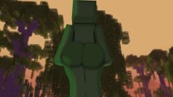 3d animated ass ass_focus goolbabe maxydar34 mine-imator minecraft slime slime_(minecraft) swaying swaying_ass swaying_hips