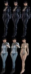 1girls 3d batman:_arkham_city batman_(series) big_breasts bodysuit breasts catsuit catwoman cleavage dc dc_comics different_clothes female female_only goggles lordaardvark nipples nude selina_kyle solo source_filmmaker tagme