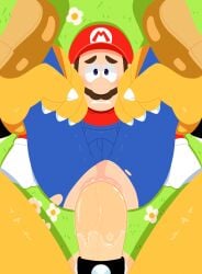 2boys anal anal_sex belly_bulge big_penis blue_eyes bowser bracelet cock_ring deep_penetration elpapitox45 fat_ass gay holding_legs horny_dom_scared_sub horny_muscular_dom_sexy_skinny_fat_ass_sub intestinal_bulge looking_at_viewer lube_drip lube_in_ass lube_on_penis male male/male male_only male_penetrating male_penetrating_male male_pov mario mario_(series) multiple_boys pov scared size_difference smaller_male super_mario_bros._(2023_film) trapped_sub yaoi