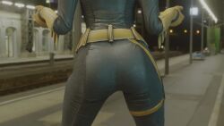 3d animated ass ass_focus ass_jiggle ass_shake barbara_gordon batgirl batgirl_(gotham_knights) batman_(series) big_ass bounce bouncing_ass bubble_butt cameltoe costume cowl dat_ass dc dc_comics flowing_hair from_behind ginger gloves gotham_knights headgear headwear huge_ass jiggle kishi long_hair mp4 music red_hair skintight solo sound sound_edit superhero superhero_costume superheroine twerking video yellow_gloves