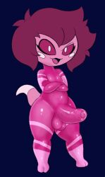 girly kiffy_(artist) kiffy_(kiffy) penis penis_under_clothes spacesuit