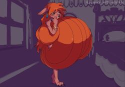 animated anthro anthrofied blush breasts color colored eifie female fur furry furry_only nintendo no_sound nude pokemon pokemon_(species) pussy short_playtime solo standing tagme tail video vulpix