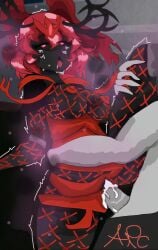 antlers artist_request black_body black_sclera female_focus humanoid king_crimson penetration red_eyes red_hair roblox roblox_game rule_63 source_request stand_(jjba) tagme your_bizarre_adventure