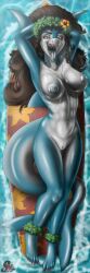 1girls big_breasts female female_only fur furry sirnurbs solo yiff