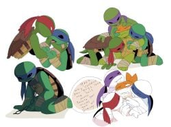 donatello_(tmnt) getthly leonardo_(tmnt) michelangelo_(tmnt) ninja_turtles:_the_next_mutation pachi_rizuu raphael_(tmnt) tagme teenage_mutant_ninja_turtles