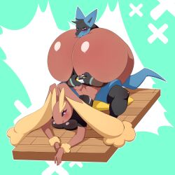 lopunny from nintendo by vapplepie
