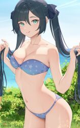 mona (genshin impact) from genshin impact by rosumerii