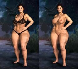 3d alternate_costume big_ass big_breasts daz3d daz_studio dbd dead_by_daylight discronic24 female_only jane_romero nude nude_female solo_female tagme voluptuous