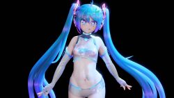 1girls 3d blue_eyes blue_hair hatsune_miku mantis_x tagme vocaloid