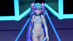 1girls 3d animated ass_focus big_ass blue_eyes blue_hair booty_shorts bouncing_breasts breasts gloves hatsune_miku high_heels light-skinned_female light_skin longer_than_30_seconds mantis_x mp4 music navel nipples see-through shorter_than_one_minute small_breasts solo sound tagme video vocaloid walking white_gloves white_shorts