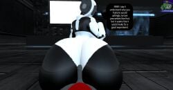 anon big_ass bubble_butt glados hot_dogging huge_ass no_nut_november no_nut_sabotage portal_(series) tagme zer0264