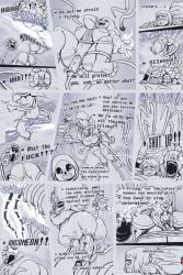 all_the_way_through alphys alternate_universe animated_skeleton anthro asgore_dreemurr ass assmore_(under(her)tail) bent_over big_breasts big_butt big_penis blush bodily_fluids bone boss_monster bottomless bound bovid breasts caprine cellphone clenching clothed clothing comic comic_(under(her)tail) curvy_figure double_penetration electricity elemental_creature english_text facial_scar female fire fish flora_fauna flowey_the_flower frisk frisky_(under(her)tail) genitals glowing glowing_eyes group hi_res human humanoid imminent_rape interrupted lizard male mammal marine nokyel_(under(her)tail) papyrus peddles penetration penis phone plant reptile rule_63 sans scalie scar sex sharp_teeth skeleton sweat syhpla tears teeth tempus_(under(her)tail) tentacle tentacle_sex text thewill toriel tutori_(under(her)tail) undead under(her)tail undertale undertale_(series) undyne vaginal_penetration vein video_games vines voluptuous