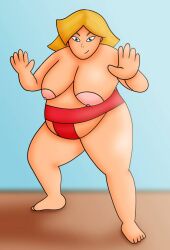 bbw clover_(totally_spies) obese radical-dg2 sumo totally_spies