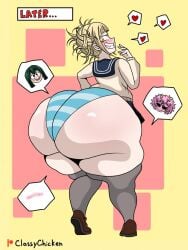 absorption absorption_vore big_ass big_butt classychicken34 digestion himiko_toga hyper_ass mina_ashido my_hero_academia ochako_uraraka thick_ass thick_thighs tooru_hagakure tsuyu_asui vore