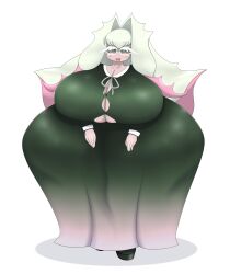 big_ass big_breasts cookie_run huge_ass huge_breasts luditima thick_thighs white_ghost_cookie