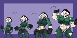1girls anna_marie body_size_growth breast_expansion breasts female female_only fujiweeb growth marvel marvel_comics muscle_growth muscles muscular muscular_female rogue_(evolution) rogue_(x-men) sequence solo x-men x-men_evolution