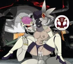 black dahlia from skullgirls by 8ball9615