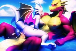 @ ai_generated anthro bakugan bakugan_(series) bakugan_battle_brawlers bakugan_new_vestroia climax drago drago_(bakugan) dragon dragoness dragons fur furry sex wavern wyvern yiff