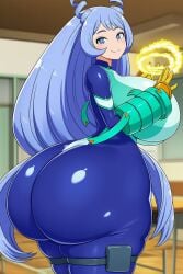 ai_generated goldencum34 huge_ass huge_breasts huge_butt looking_at_viewer my_hero_academia nejire_hado nejire_hado_(hero_outfit) thick_thighs wide_hips