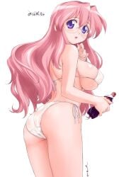1girls bikini lucky_star miyuki_takara tagme tsuchinoto