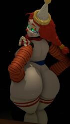 1girls animatronic ass_bigger_than_head big_ass big_breasts big_thighs breasts breasts_bigger_than_head bust busty chest clown clown_girl curvaceous curvy curvy_figure digital_media_(artwork) dumptruck_ass dumptruck_butt enormous_ass enormous_breasts female five_nights_at_freddy's five_nights_at_freddy's:_secret_of_the_mimic gigantic_ass gigantic_breasts hips hourglass_figure huge_ass huge_breasts huge_thighs jackie_(fnaf) jackie_(mishuuyu) large_ass large_breasts large_thighs legs mature mature_female scottgames silver2299 slim_waist steel_wool_studios the_mimic_(fnaf) thick thick_hips thick_legs thick_thighs thighs thighs_bigger_than_head voluptuous waist wide_hips wide_thighs