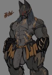 1boy agitype01 big_penis huge_cock muscular_male predator_(franchise) yautja