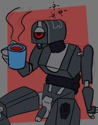 adam_(budget_cuts) budget_cuts coffee_mug penis penis_out pogchampion019 red_eye robot_humanoid self_upload tired_look