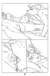 anthro bussaca canine comic female fur furry male mink oral page_9 pussy rape sleeping slippers_comic teen teenager young