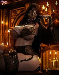 1girls 3d big_ass big_breasts blonde_hair breasts bust busty capcom chest curvaceous curvy curvy_figure female hips hourglass_figure huge_breasts humanoid large_ass large_breasts legs light-skinned_female light_skin mature mature_female milf mother mother_miranda_(resident_evil) pale-skinned_female pale_skin pillowfun platinum_blonde_hair resident_evil resident_evil_8:_village thick thick_hips thick_legs thick_thighs thighs voluptuous waist wide_hips