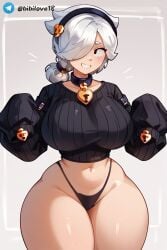 ai bibilove18 colette_(brawl_stars) sexy_pose