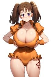 big_ass big_breasts diane_(nanatsu_no_taizai) nanatsu_no_taizai touching_breast