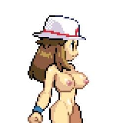 anime bigboobs bigbreasts boobsbreasts brown_eyes brown_hair curvybody curvygirl curvywoman fanart gamecharacter hot hotsexywoman kwevlo leaf leaf_(pokemon) nsfw nude pixel_art pixelart pokemon pokemon_ruby_sapphire_&_emerald pokemontrainer sexy sexyanimegirl sexygirl sinnoh sprite sprite_art sprites spritespixelart thick thickandcurvy