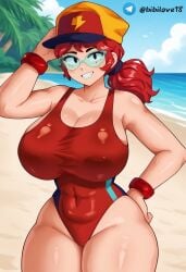 beach bibilove18 max_(brawl_stars) on the