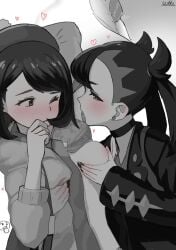 gloria_(pokemon) marnie_(pokemon) tagme yuri
