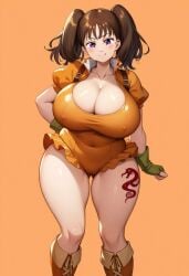 big_ass big_breasts diane_(nanatsu_no_taizai) nanatsu_no_taizai tagme