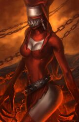 1girl battle_nun big_ass big_breasts brutal_legend demon_girl female highres monster_girl nun nun_outfit talbaine video_game_character